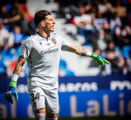 Cerrar la portería, la única opción del Levante para puntuar en Mestalla
