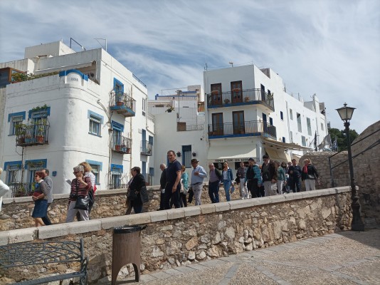Peñíscola recupera en esta Semana Santa el 60% de la actividad de antes de la pandemia