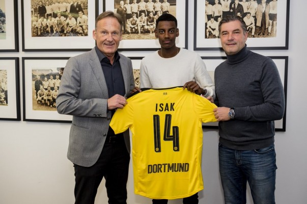 La promesa sueca Alexander Isak firma con el Borussia Dortmund