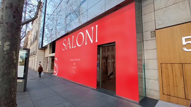 Saloni inicia las obras de su tienda insignia: en plena milla de oro madrileña