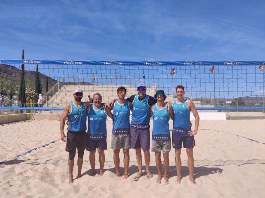  El BeachBol Valencia, subcampeón de España en la LNVP masculina