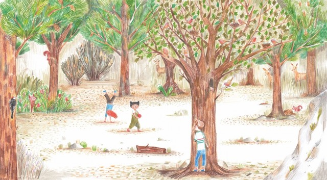 'Jugamos al escondite', un 'silent book' sobre la importancia de interactuar con la naturaleza