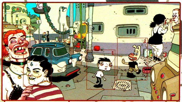 'Escombros' de Dave Cooper, cómic pornofuturista del autor de los escenarios de Futurama