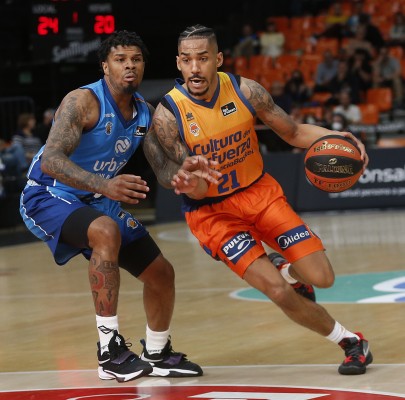 Valencia Basket refuerza su buena dinámica con un triunfo ante Fuenlabrada