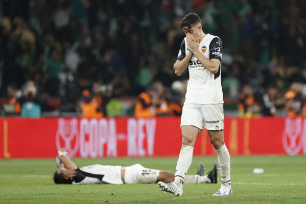 Orgulloso del equipo, de cómo ha dado la cara hasta el final y de su sacrificio