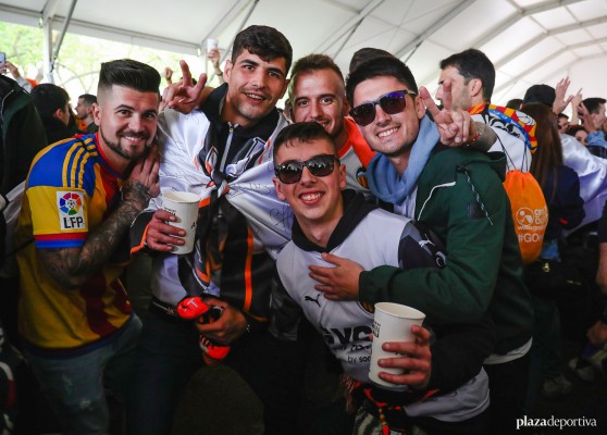 Sin incidentes en Sevilla durante la previa a la final de la Copa del Rey