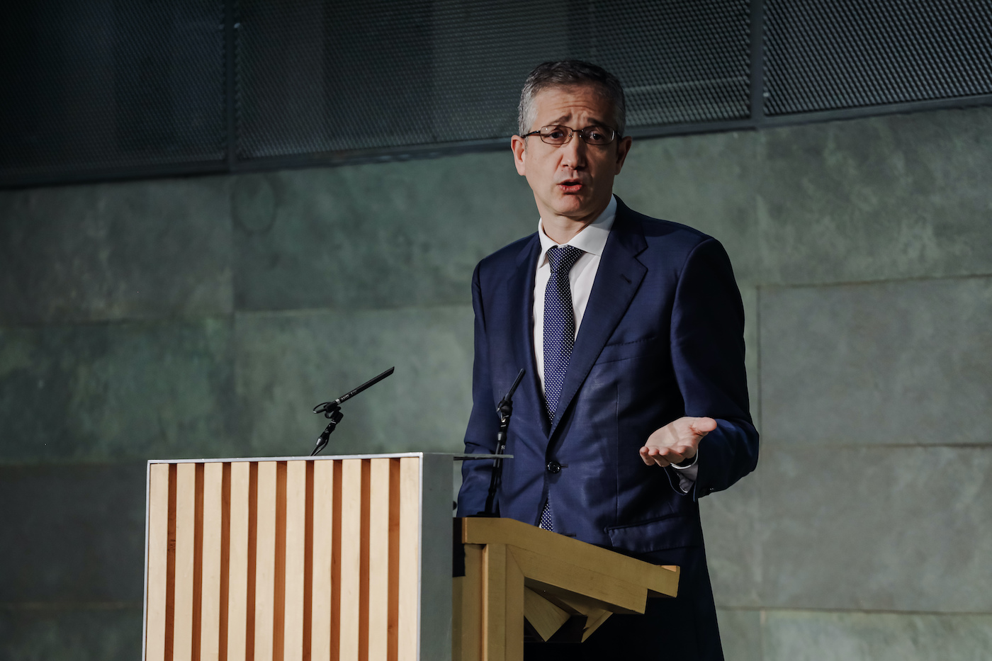 Pablo Hernández de Cos, gobernador del Banco de España. Foto: CARLOS LUJÁN (EP) - 