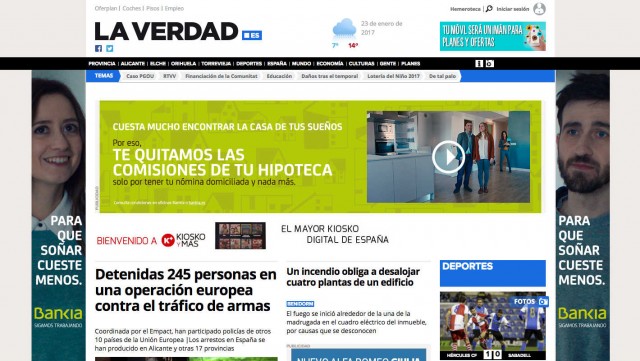 Cierra el diario 'La Verdad' en Alicante, tras más de medio siglo informando



