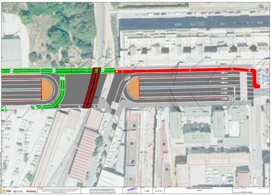 FGV adjudica a Levantina las obras del paso inferior a Benidorm en su acceso por la avenida Beniardá
