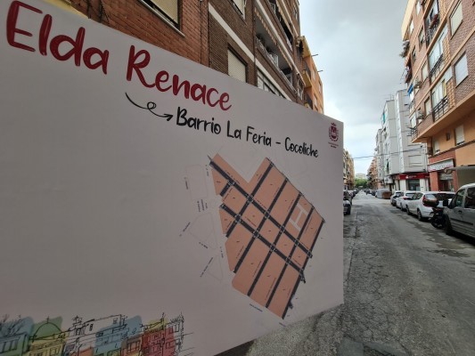 Elda adjudica a Mediterráneo de Obras y Asfaltos la remodelación  del barrio de La Feria-Cocoliche