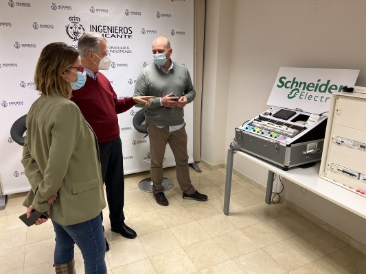 Alicante y el Colegio de Ingenieros cooperarán en la formación digital de sus 2.000 profesionales