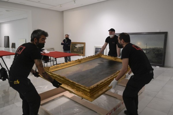 Las obras de la Colección Carmen Thyssen-Bornemisza ya descansan en la Fundación Bancaja
