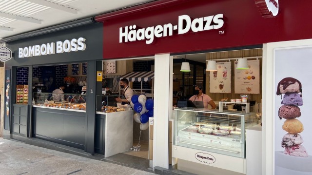 Bombon Boss abre en Benidorm junto con la franquicia de Häagen Dazs