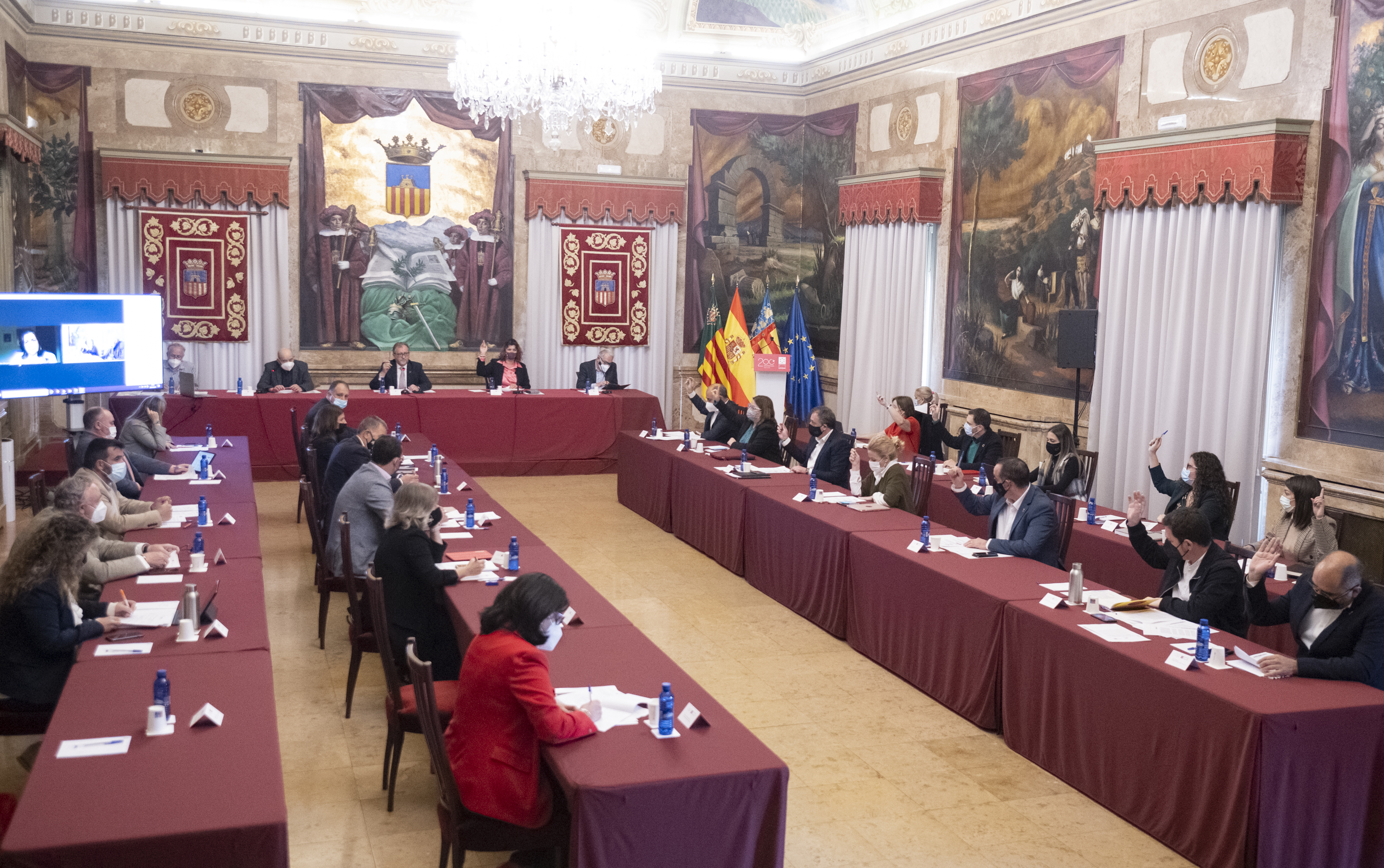 La Diputación aprueba inyectar 15 millones de euros al Fondo de Cooperación Municipal