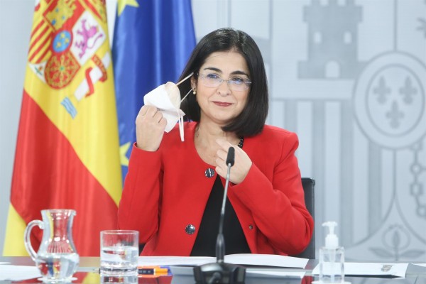 Las mascarillas dejarán de ser obligatorias en espacios interiores a partir del 20 de abril