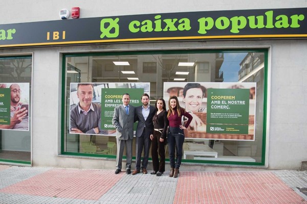 Caixa Popular abre oficina en Ibi en la que es su segunda sucursal en Alicante