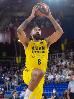 Augusto Lima, del UCAM CB, protagoniza la mejor jugada y la octava más destacada en la Liga Endesa