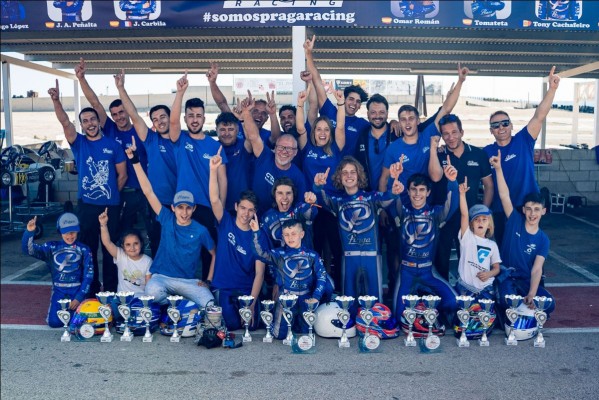 Praga Racing logra el objetivo de estar en todos los podios