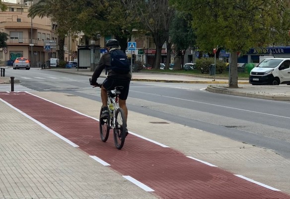Sant Joan implanta nuevos carriles bici e inicia la conexión con los ya existentes en el municipio