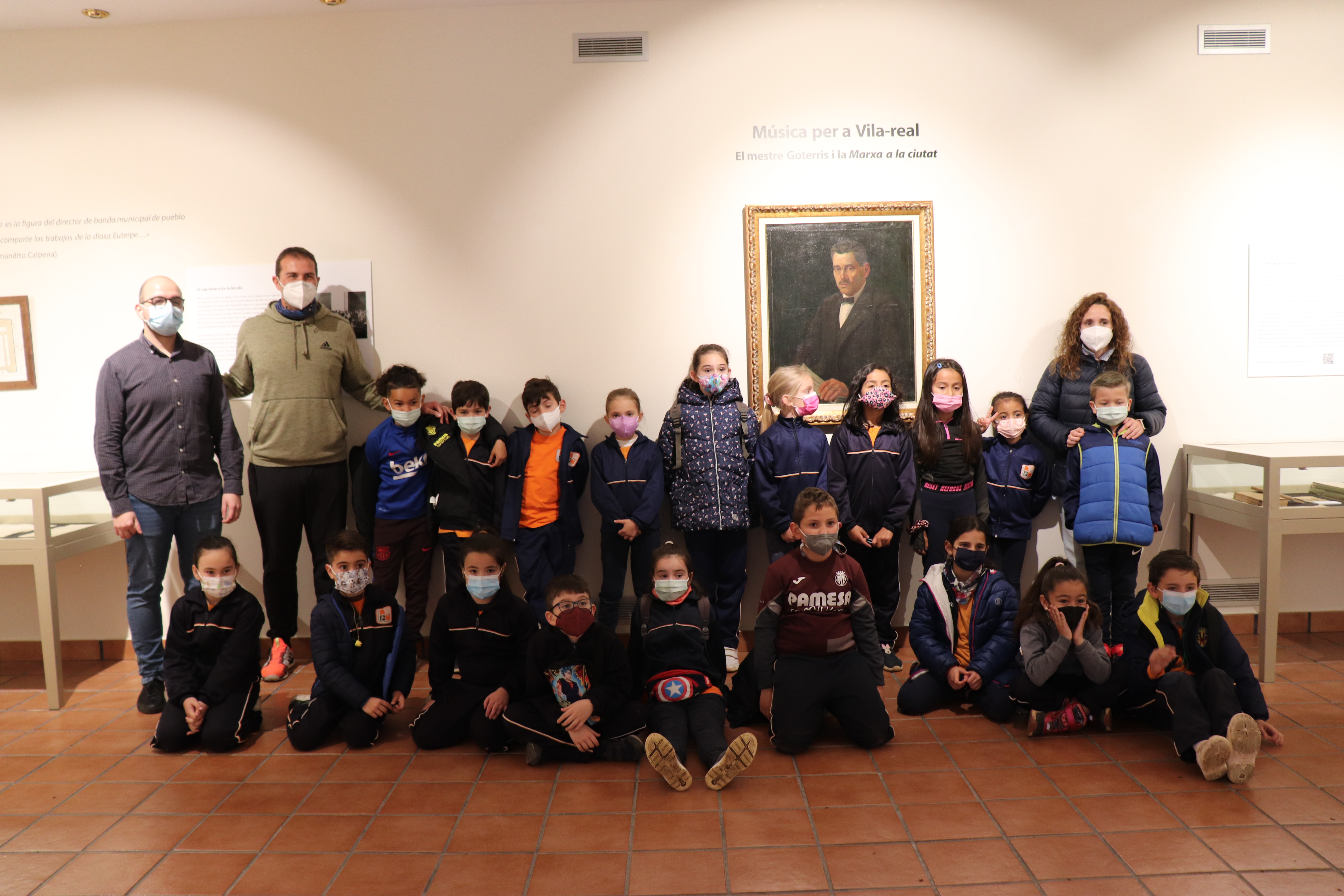 Más de 350 escolares de Vila-real conocen la figura del compositor José Goterris