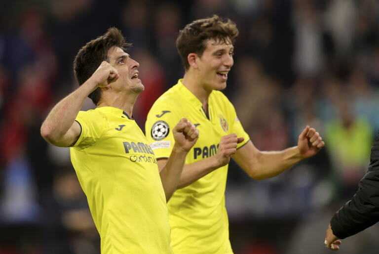 Gerard Moreno se retiró con una lesión muscular frente al Getafe