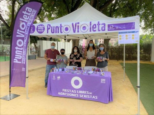 Los 'puntos violeta' vuelven a Murcia para un Bando y un Entierro de la Sardina 
