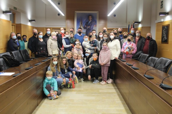 Nules brinda su apoyo a las familias ucranianas refugiadas en la localidad