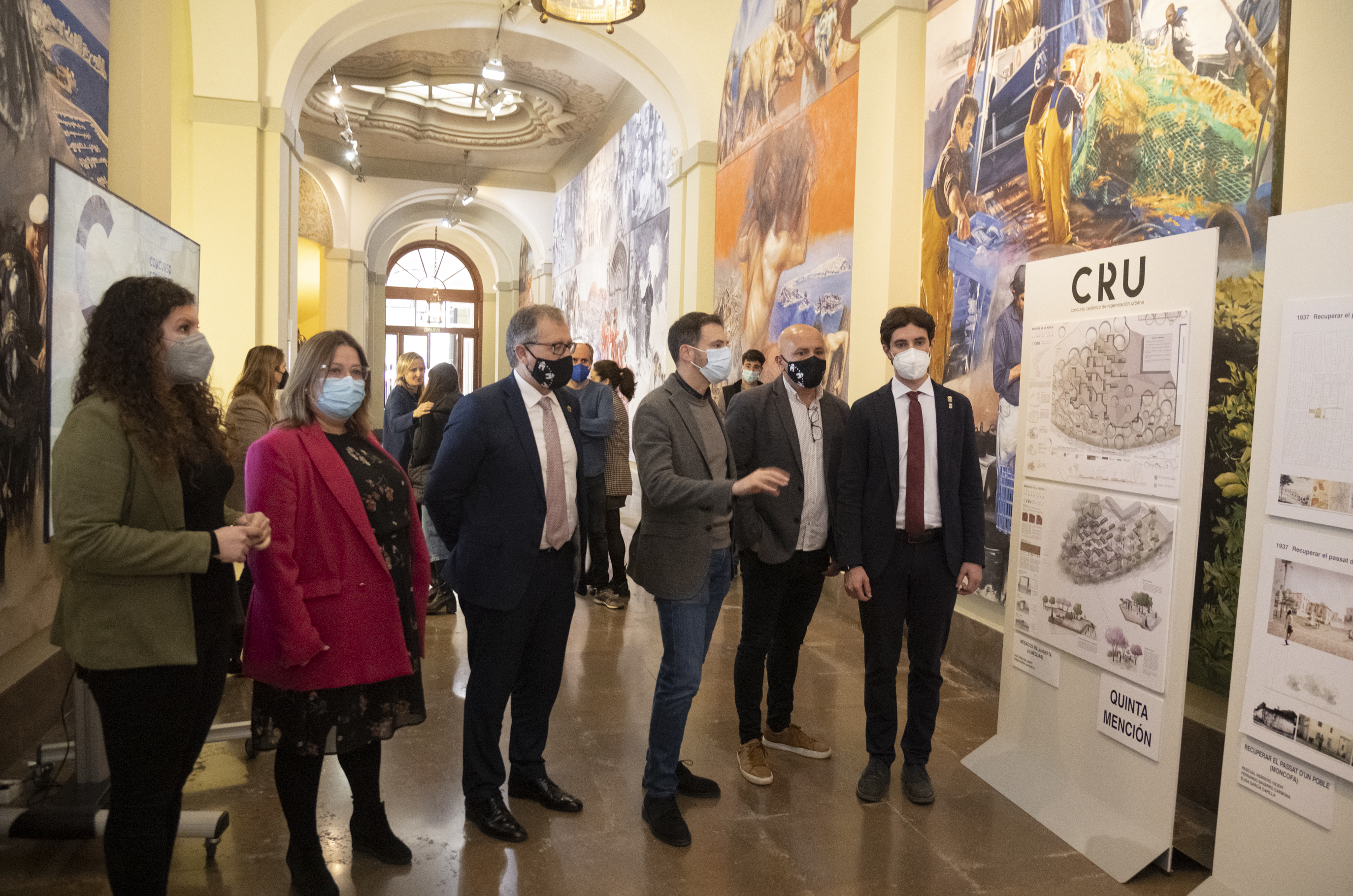 La Diputación exporta a Italia su modelo para introducir la cerámica en actuaciones urbanas