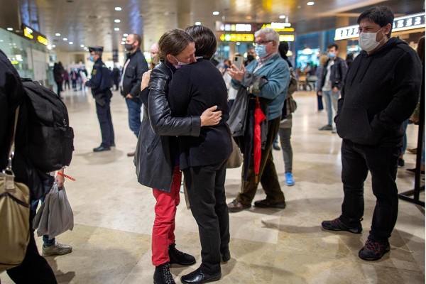 Llega un segundo avión a Valencia con 92 refugiados, la mayoría de cerca de Chernóbil