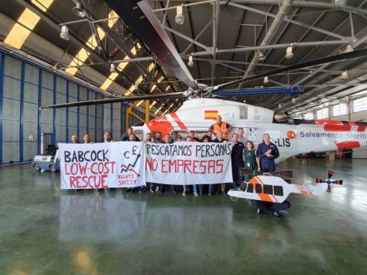 Los pilotos de Babcock estudian otra huelga si la empresa no pacta actualizar sus sueldos