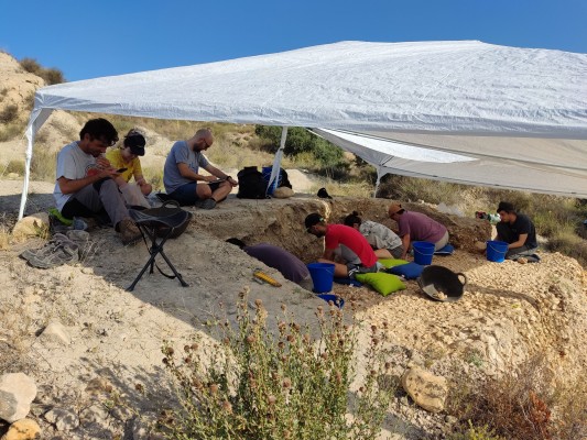 Descubren un hábitat neandertal al aire libre de más de 120.000 años en Aspe