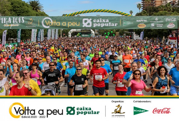 La Volta a Peu a València Caixa Popular vuelve el 22 de mayo tras dos años de parón