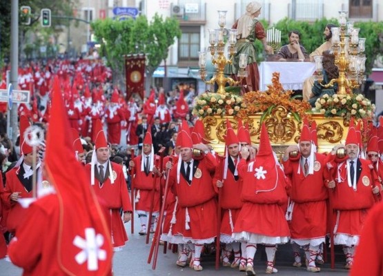 La 'Sangre' mirará al cielo para salir a las calles de Murcia en la noche del Miércoles Santo