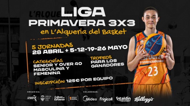 Llega el verano 3x3 con la Liga de Primavera de L’Alqueria