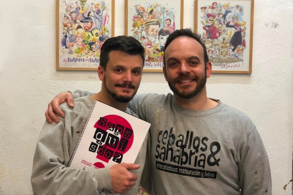 Ceballos y Sanabria realizarán la falla infantil del Ayuntamiento de 2023
