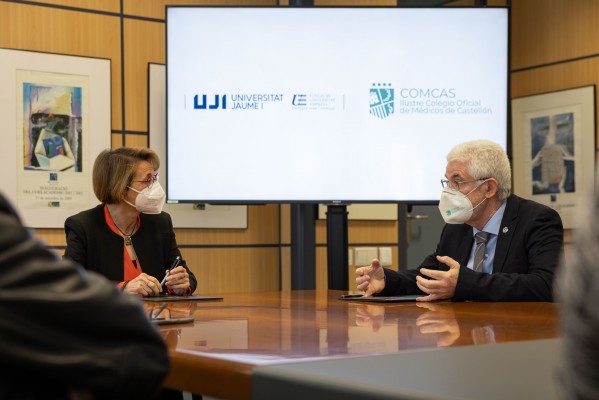 La FUE-UJI y el Colegio de Médicos de Castellón renuevan su colaboración