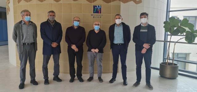 Una delegación del Servicio de Tecnologías Geoespaciales de la ONU visita la UJI para establecer vías de colaboración