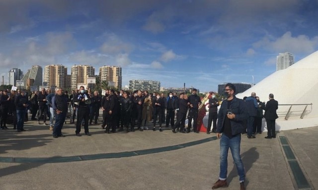 La gran mayoría de los trabajadores de Les Arts secundan la huelga exigiendo el convenio colectivo