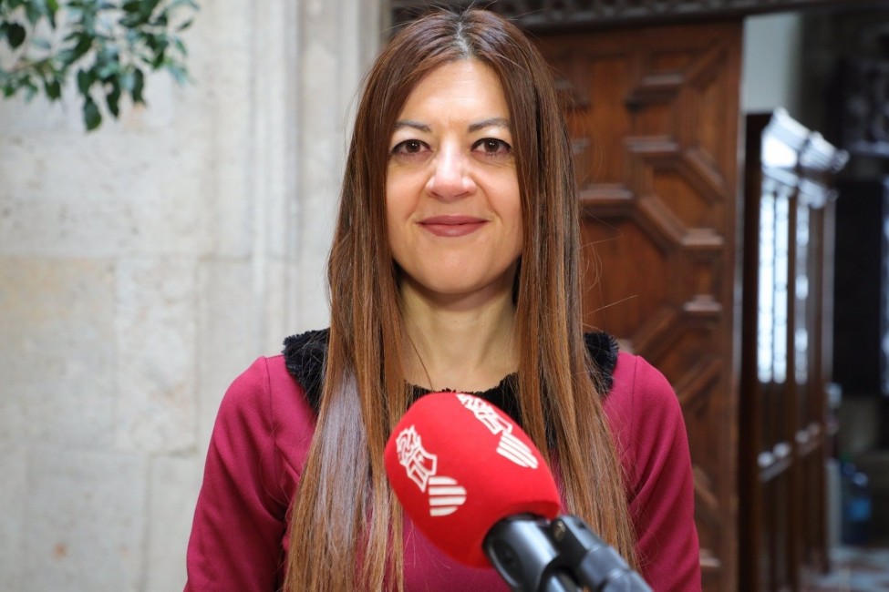 La consellera de Innovación, Universidades, Ciencia y Sociedad Digital, Carolina Pascual. Foto: GVA - 