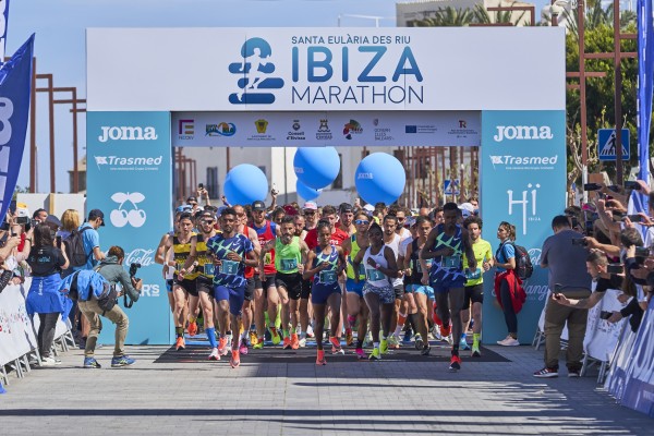El Santa Eulària Ibiza Marathon: récords en todas sus distancias en su quinto aniversario

