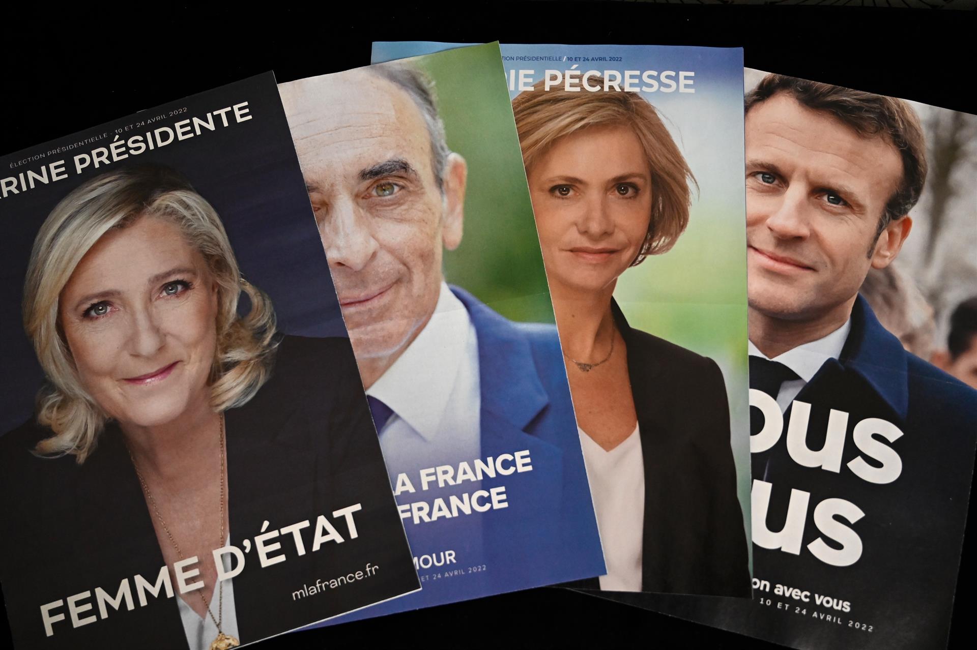 El ascenso de la derecha y la guerra de Ucrania marcan la primera vuelta de las presidenciales en Francia