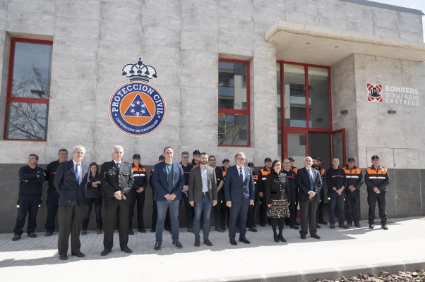 Diputación centraliza en un nuevo parque de l'Alcora las unidades de emergencias y Protección Civil 