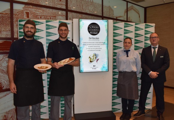 El Corte Inglés de Castelló acoge en su restaurante la Semana Gastronómica del bacalao 