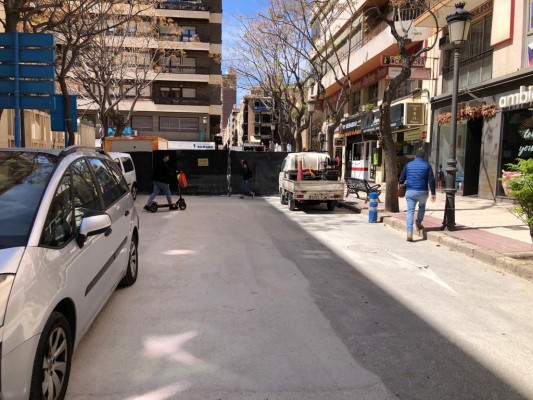 Alicante avanza en la peatonalización del Centro y reabre las calles Teatro y Duque de Zaragoza