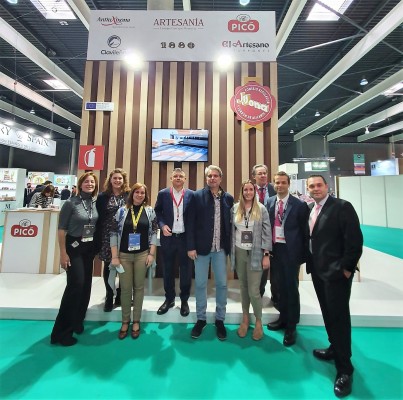 El sector del turrón jijonenco exhibe su capacidad de innovación en la Feria Alimentaria de  Barcelona 