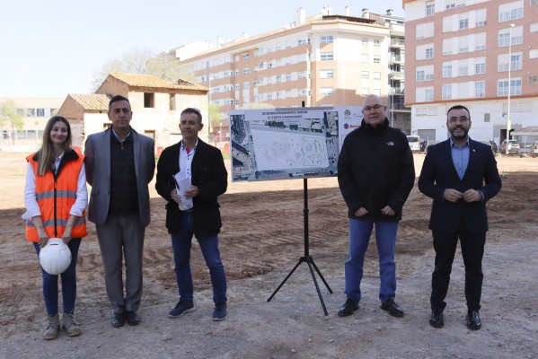El jardín de Botànic Calduch incluirá un espacio de convivencia, aparcamiento y una sede vecinal     