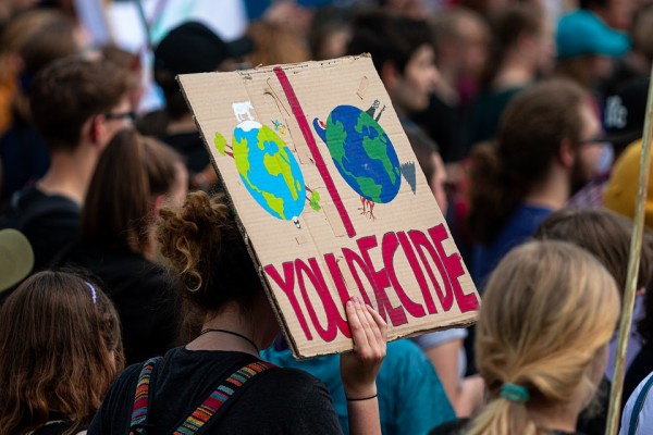 La comunidad académica de Castelló se manifiesta para pedir acción frente a la crisis climática