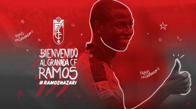 Adrián Ramos llega al Granada cedido por el Borussia Dortmund