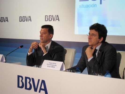 BBVA rebaja sus previsiones de crecimiento del PIB al 4,1% en 2022 y al 3,3% en 2023