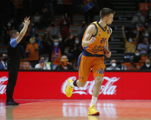 El camino del Valencia al título puede pasar por el Virtus y el Partizán
